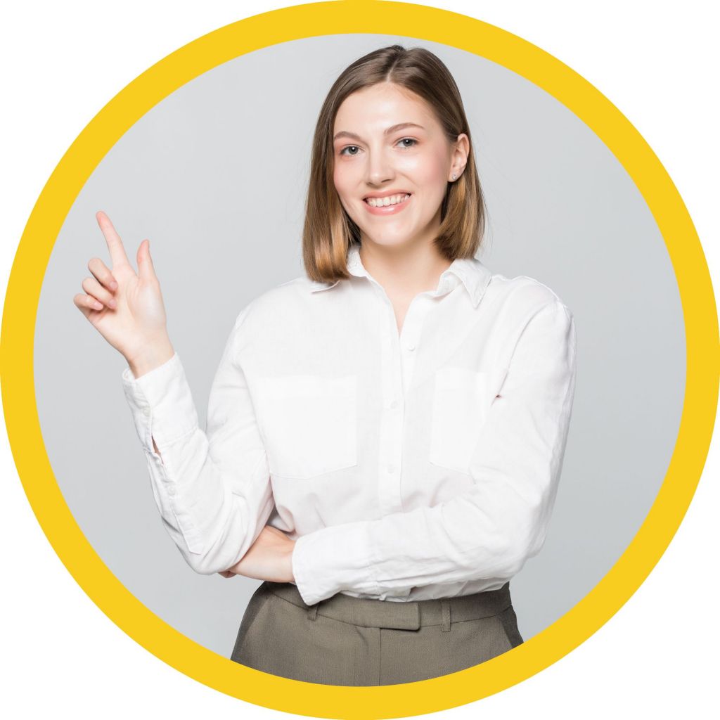 businesswoman-smile-point-finger-to-empty-copy-space-isolated-over-white